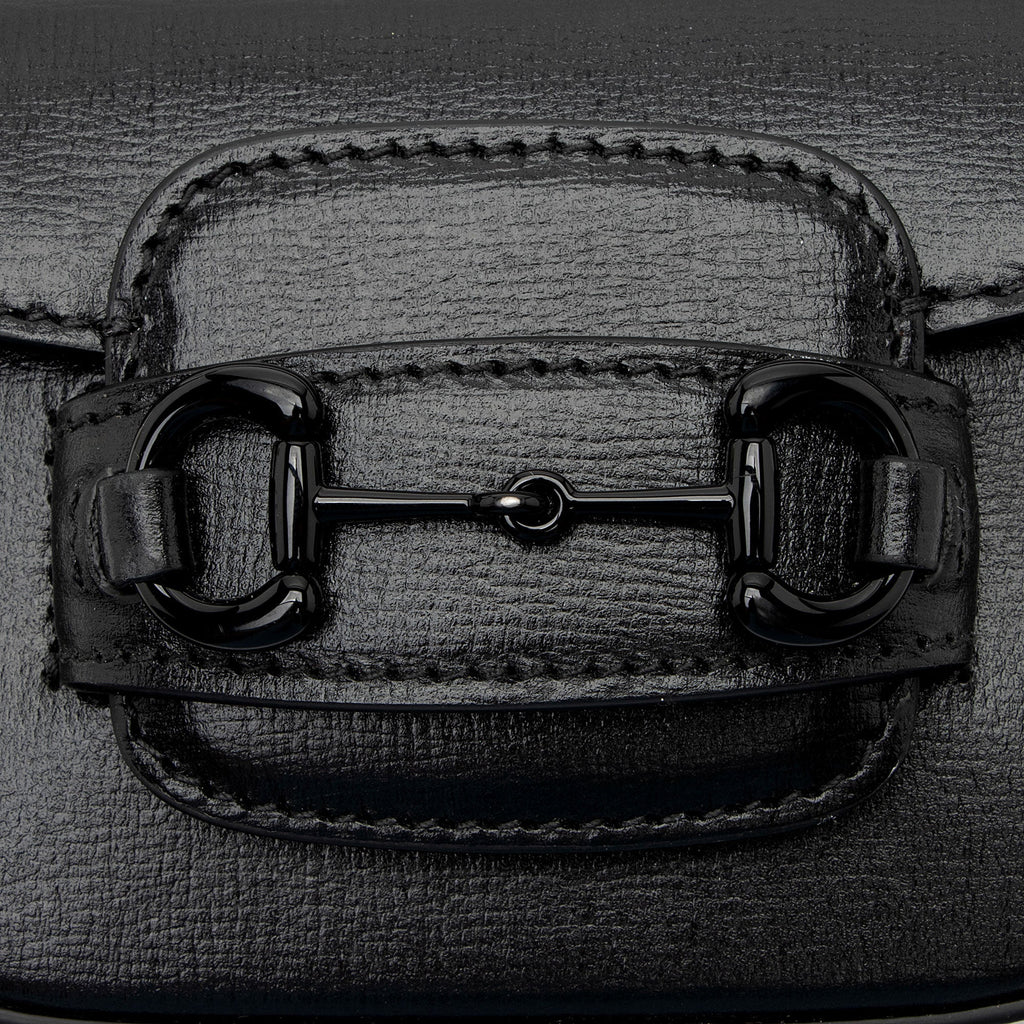 Gucci Leather Horsebit 1955 Super Mini Shoulder Bag