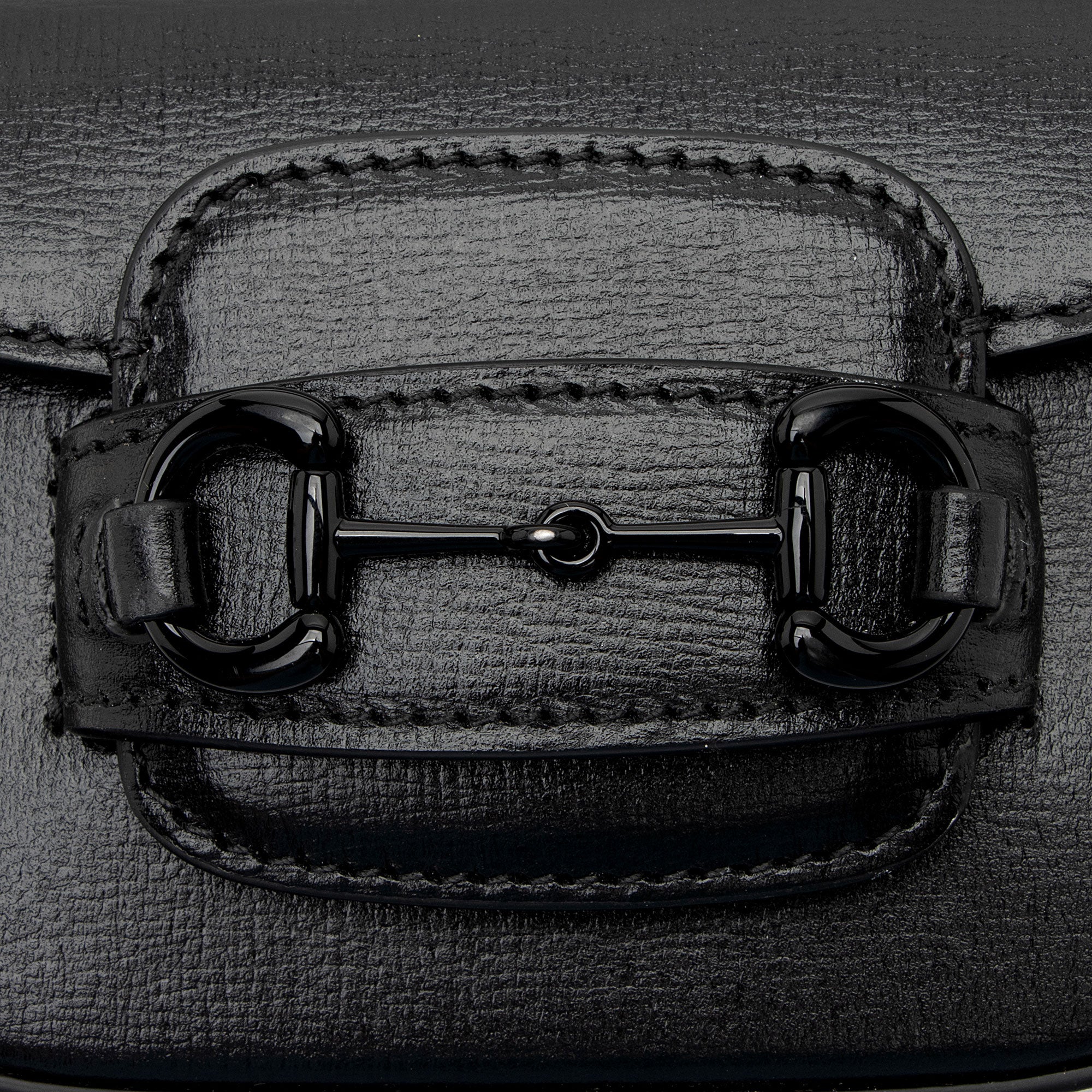 Gucci Leather Horsebit 1955 Super Mini Shoulder Bag