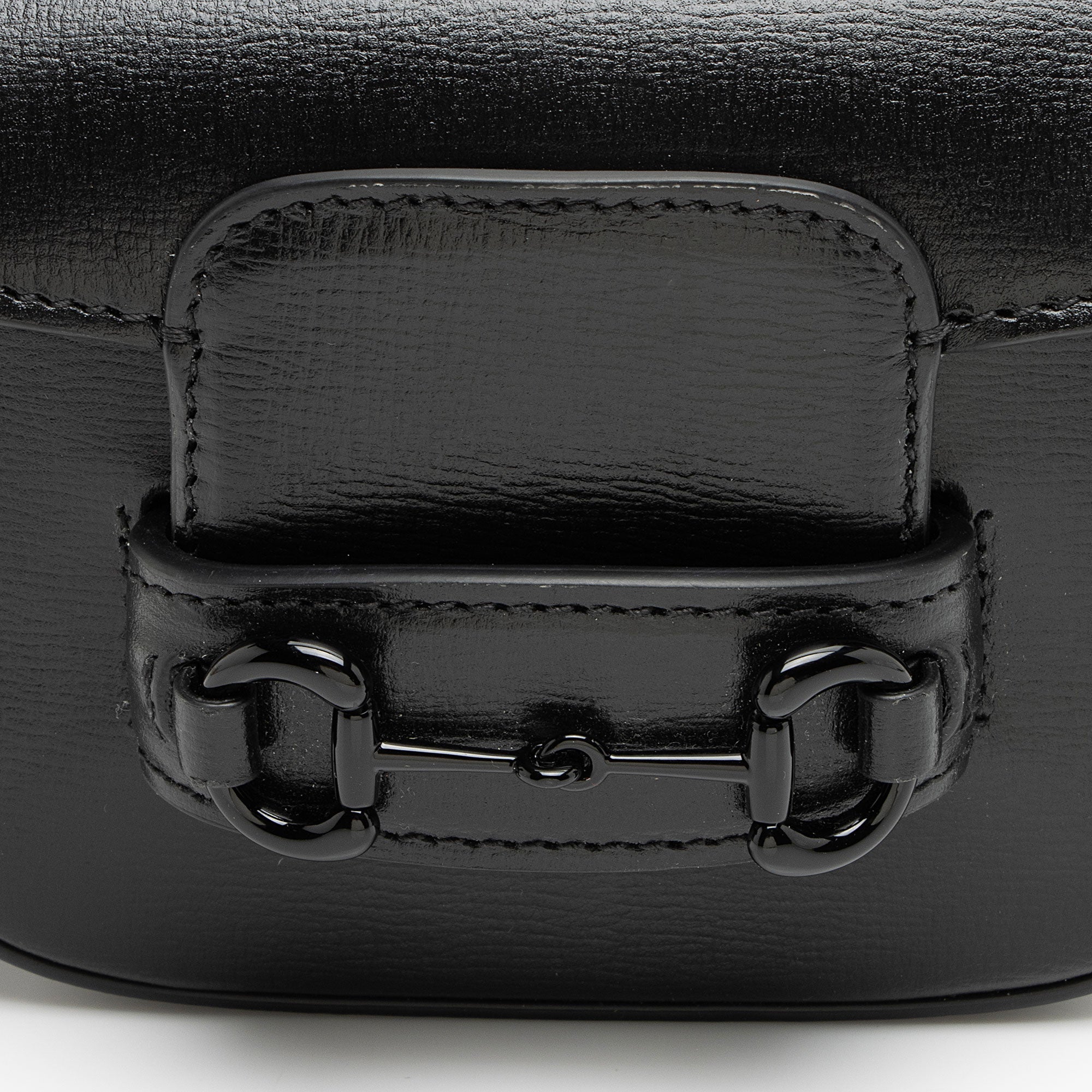 Gucci Leather Horsebit 1955 Super Mini Shoulder Bag
