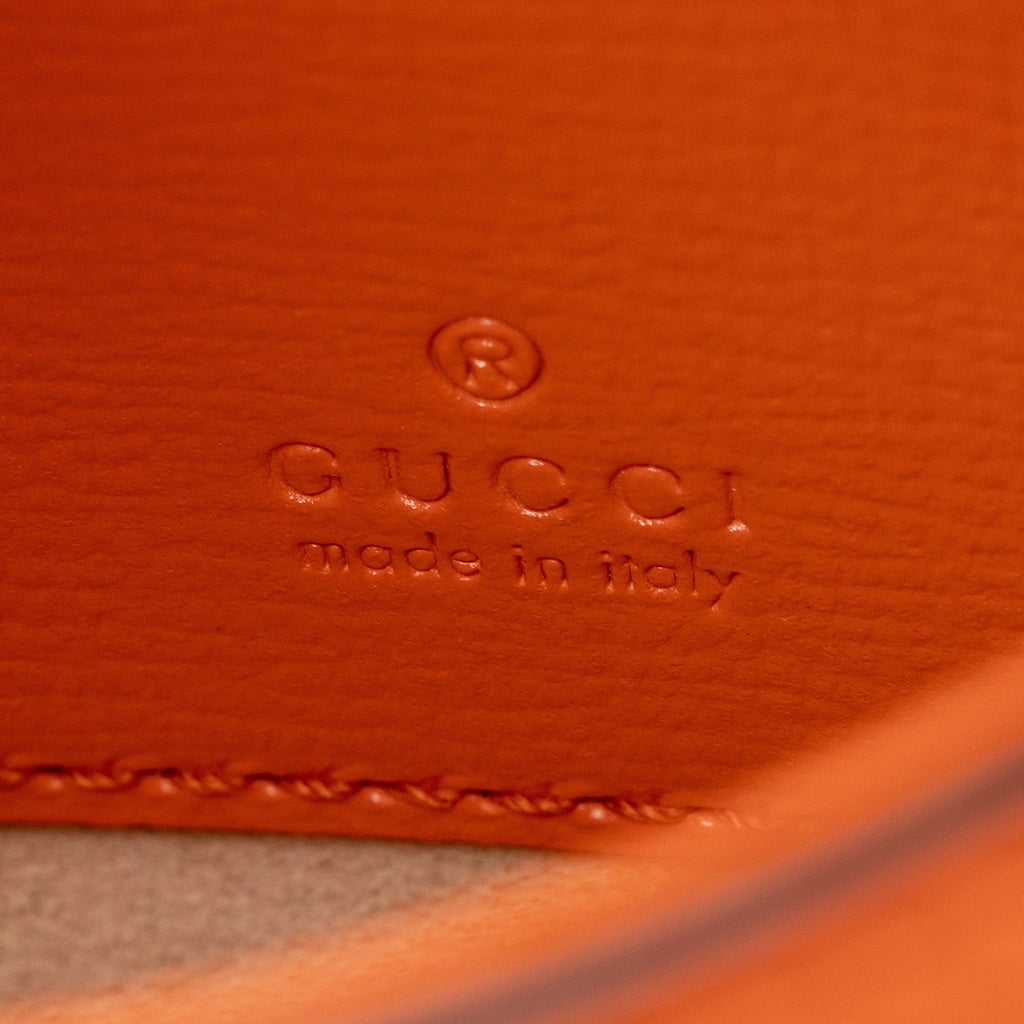 Gucci Leather Horsebit 1955 Super Mini Shoulder Bag