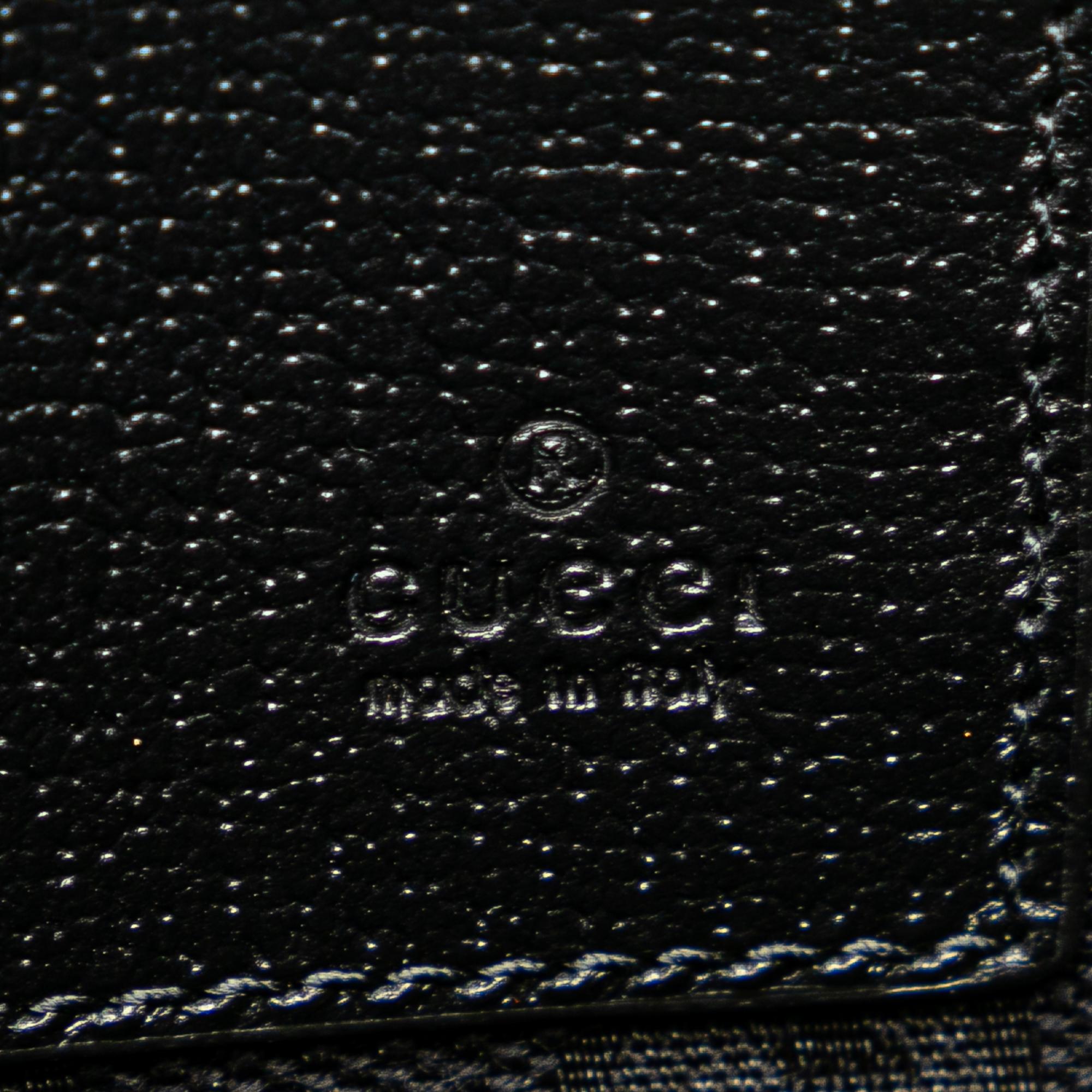 Gucci Leather Horsebit 1955 Zip Clutch