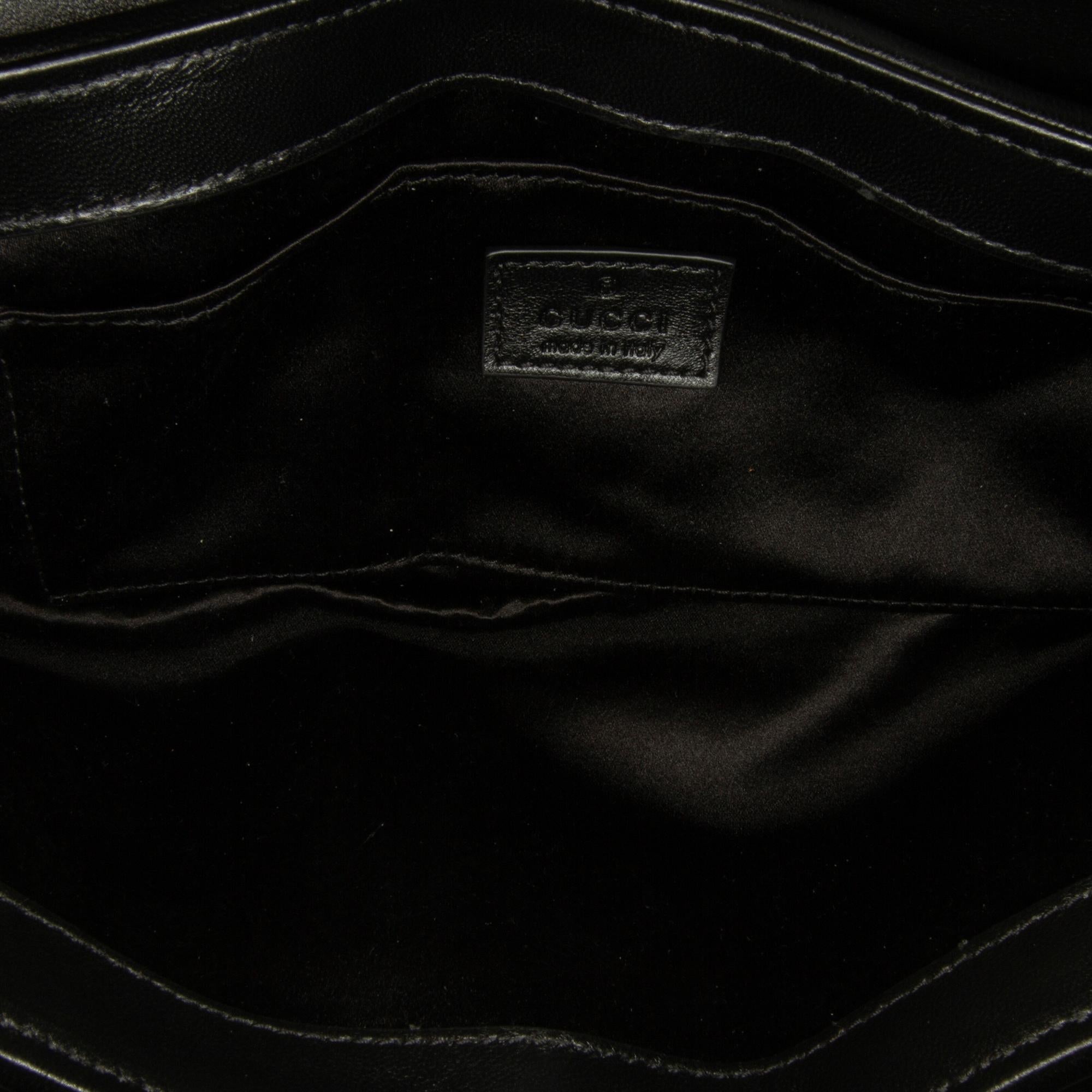 Gucci Leather Horsebit Chain Satchel (SHG-RhaWYN)