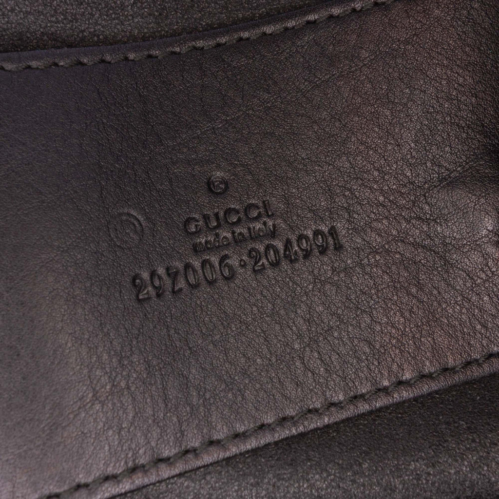Gucci Leather Horsebit Park Avenue Tote