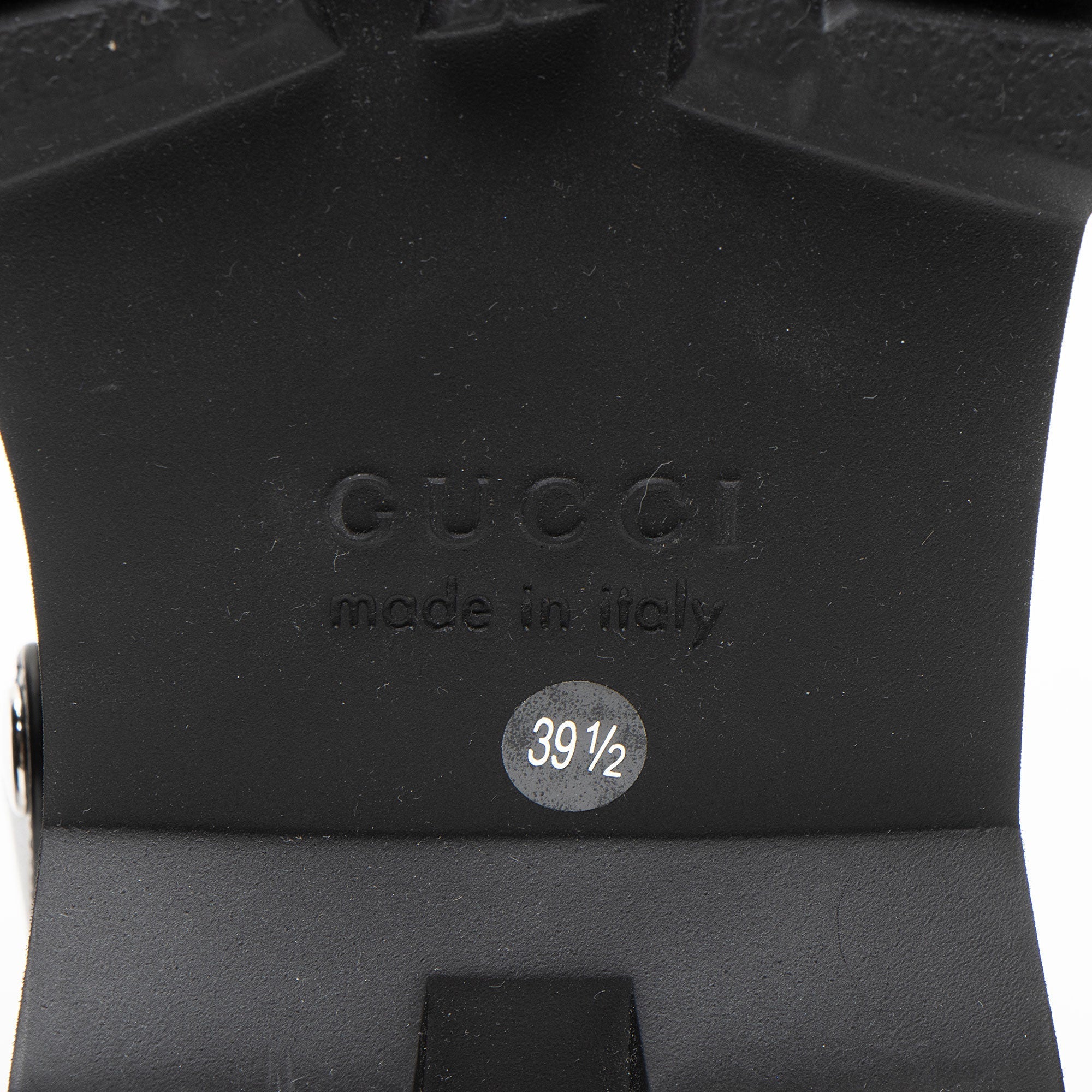 Gucci Leather Horsebit Loafer Mules - Size 9.5 / 39.5
