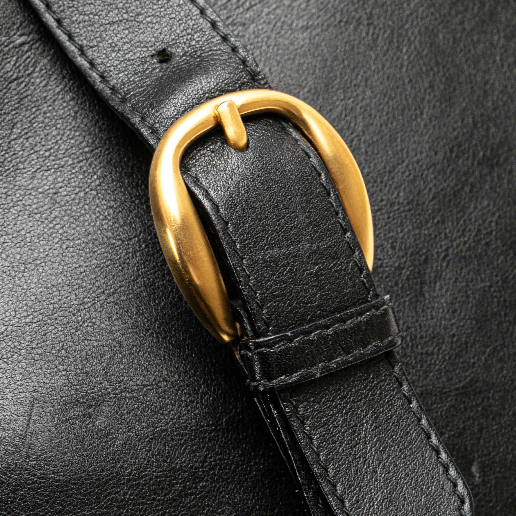 Gucci Leather Horsebit Sling Bag