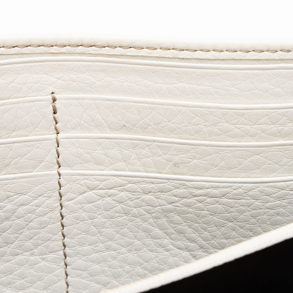 Gucci Leather Horsebit Web Continental Wallet (SHF-yXh8tm)