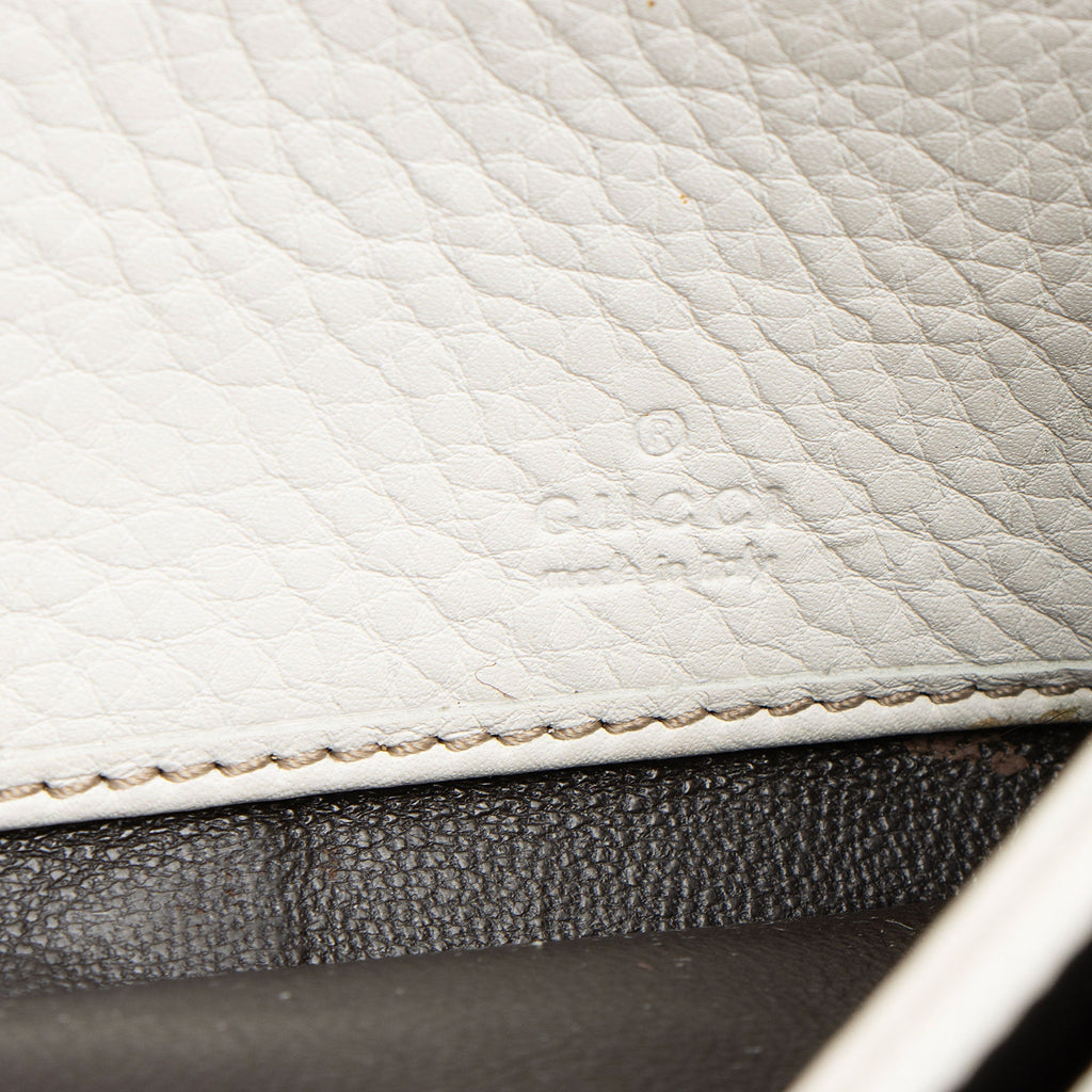 Gucci Leather Horsebit Web Continental Wallet (SHF-yXh8tm)
