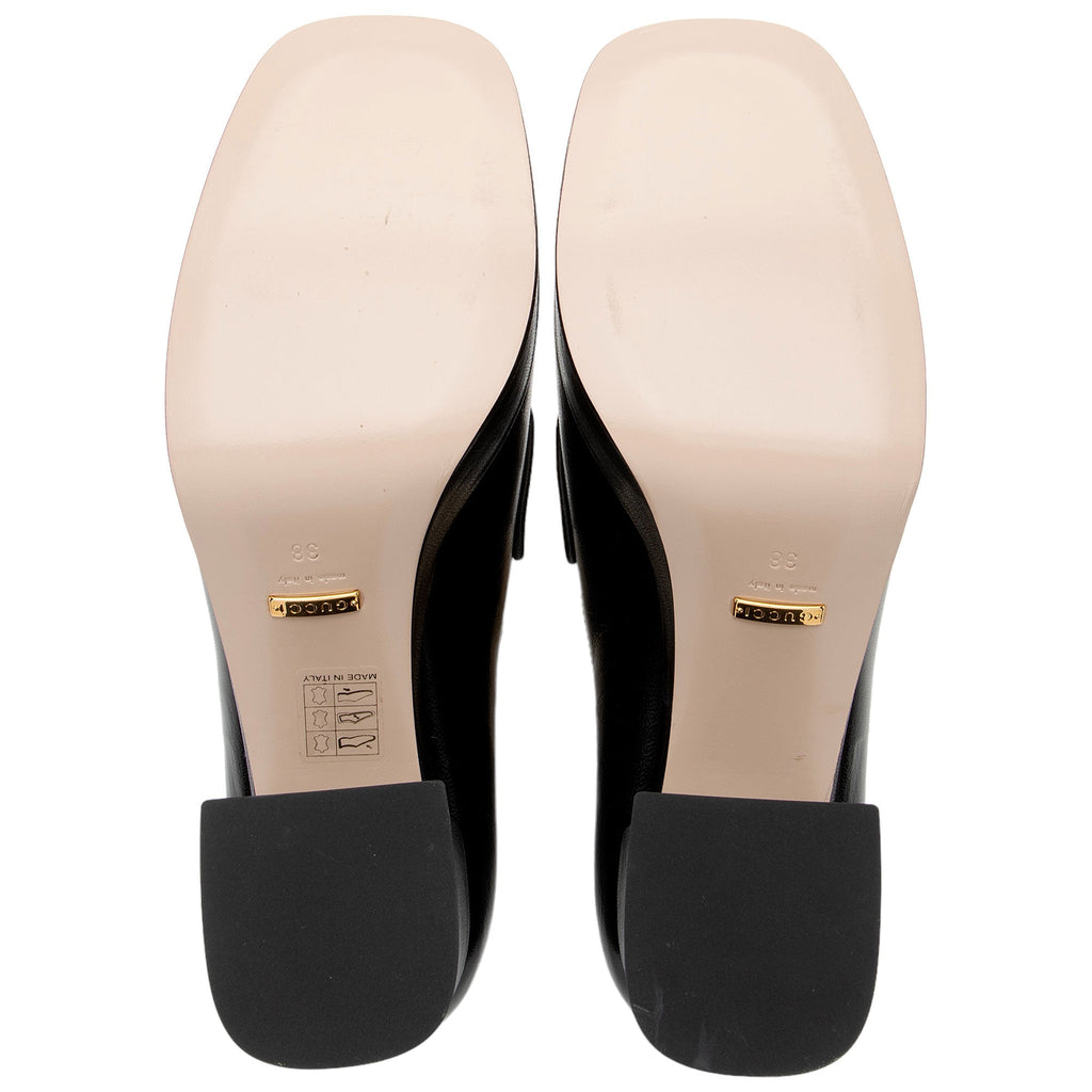 Gucci Leather Horsebit Platform Loafers - Size 8 / 38 (SHF-5KQ35o)