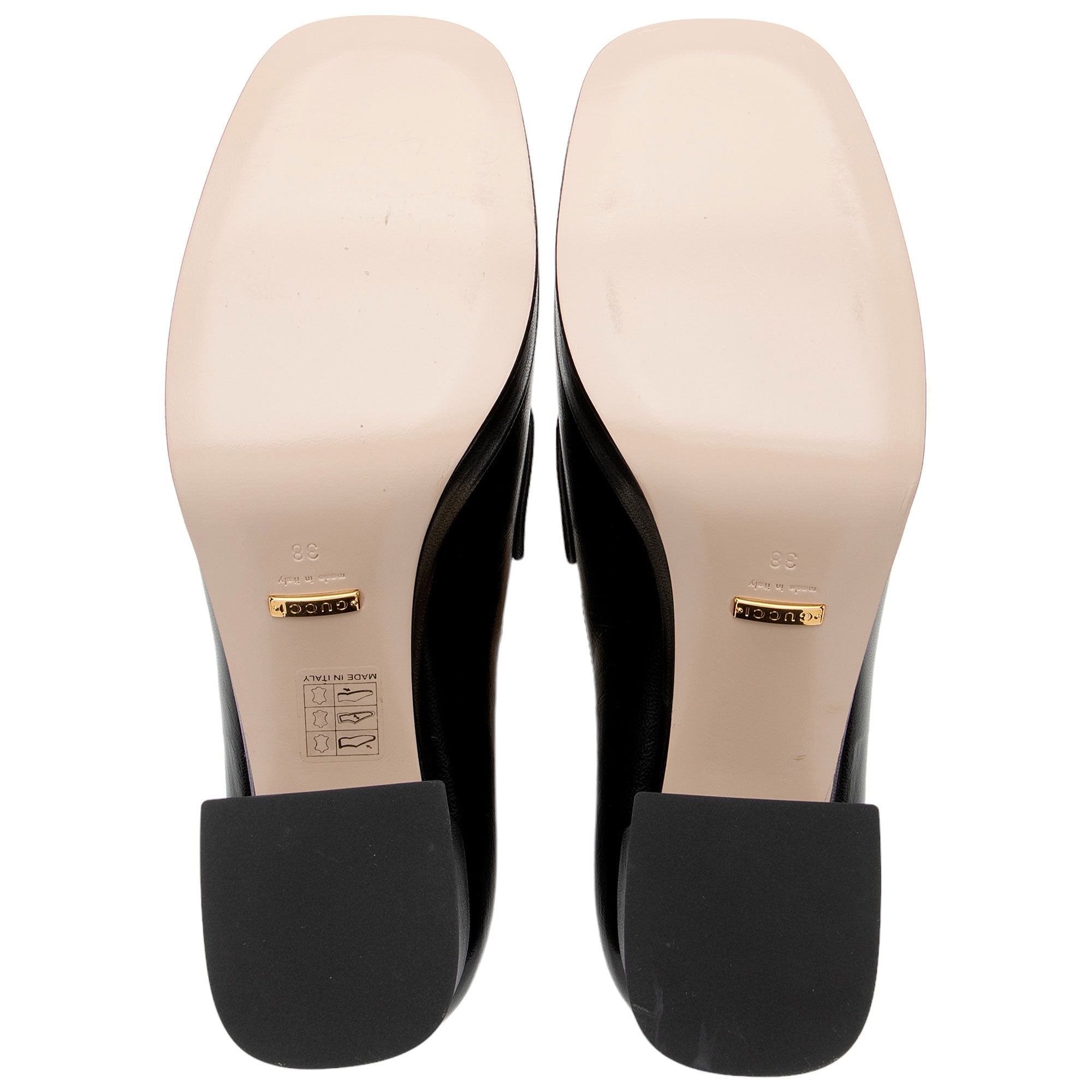 Gucci Leather Horsebit Platform Loafers - Size 8 / 38 (SHF-5KQ35o)