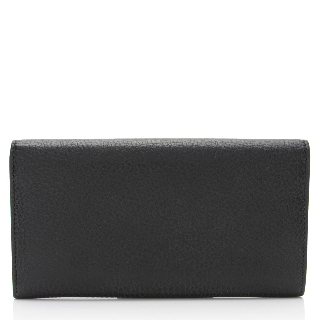 Gucci Leather Interlocking G Betty Continental Wallet (SHF-4WcPnu)