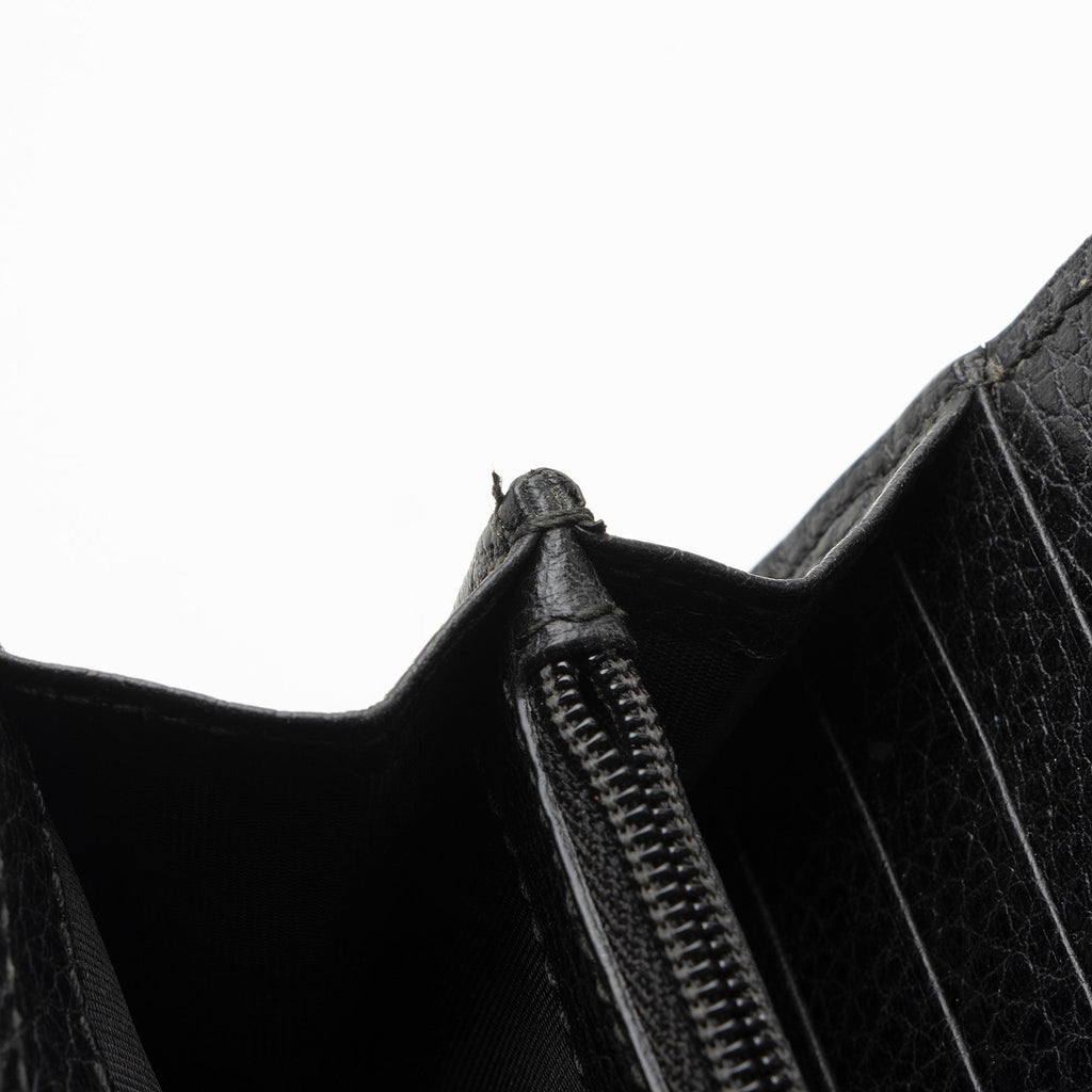 Gucci Leather Interlocking G Betty Continental Wallet (SHF-4WcPnu)