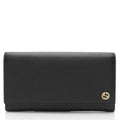 Gucci Leather Interlocking G Betty Continental Wallet (SHF-4WcPnu)