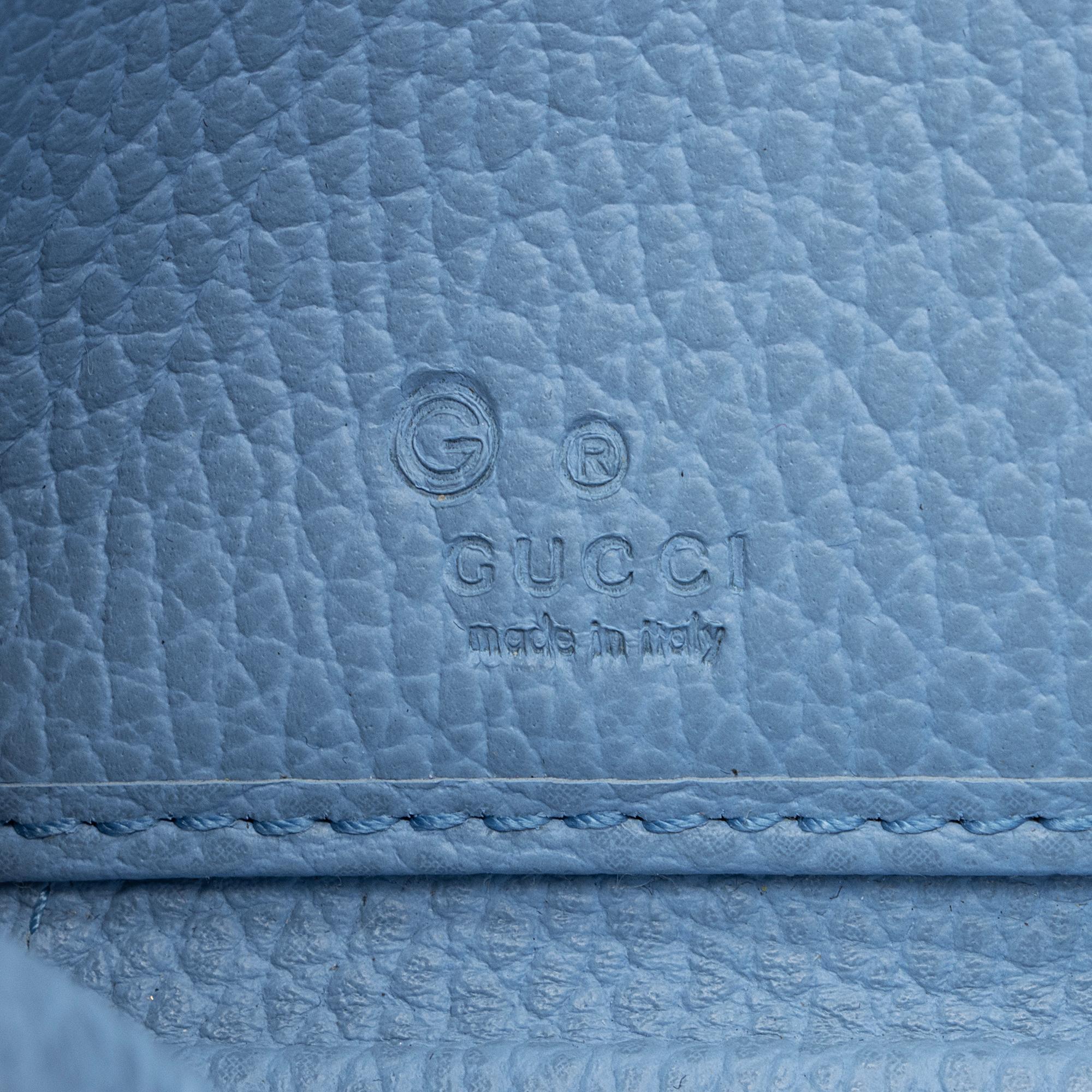 Gucci Leather Interlocking G Betty Zip Around Wallet (SHF-GqhcA2)