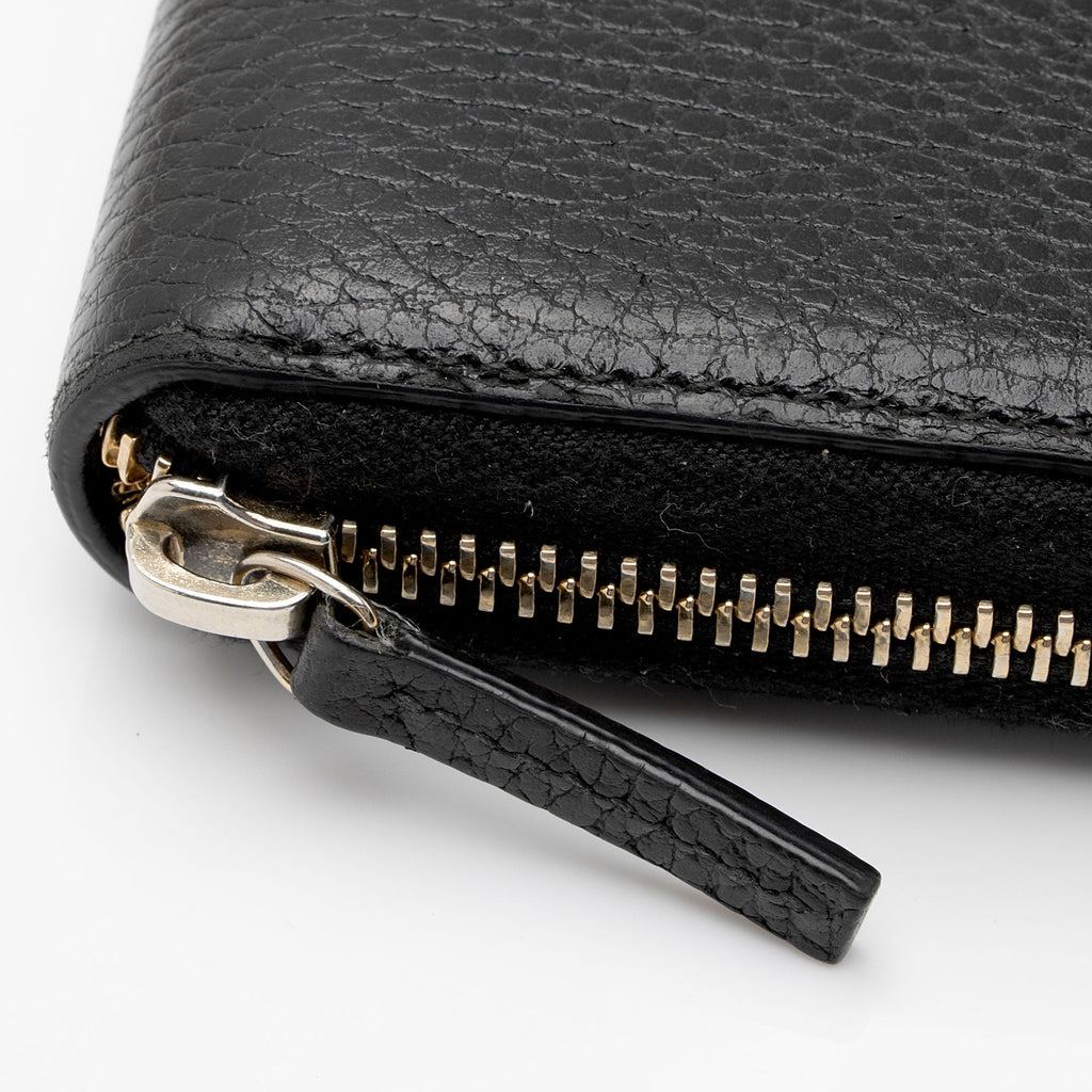 Gucci Leather Interlocking G Betty Zip Around Wallet (SHF-oH87eO)