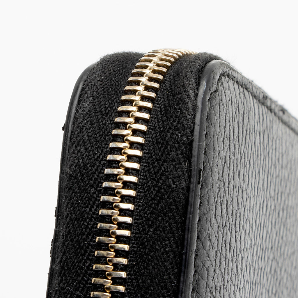Gucci Leather Interlocking G Betty Zip Around Wallet (SHF-oH87eO)