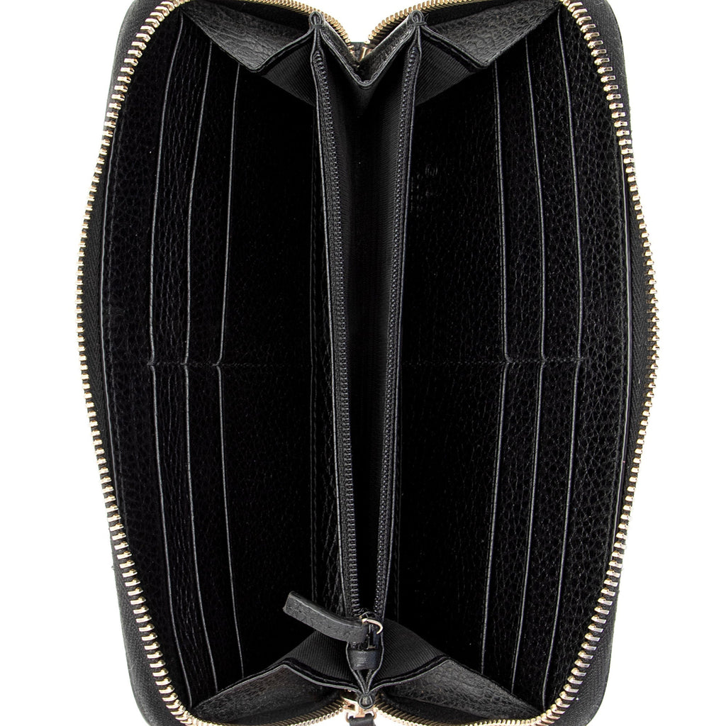 Gucci Leather Interlocking G Betty Zip Around Wallet (SHF-oH87eO)