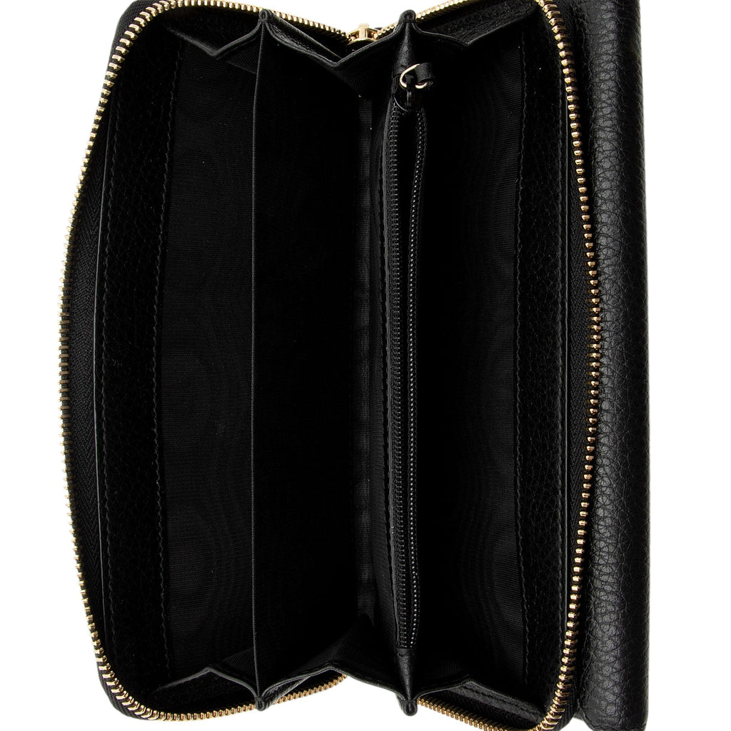 Gucci Leather Interlocking G Continental Wallet (SHF-6vJqS2)