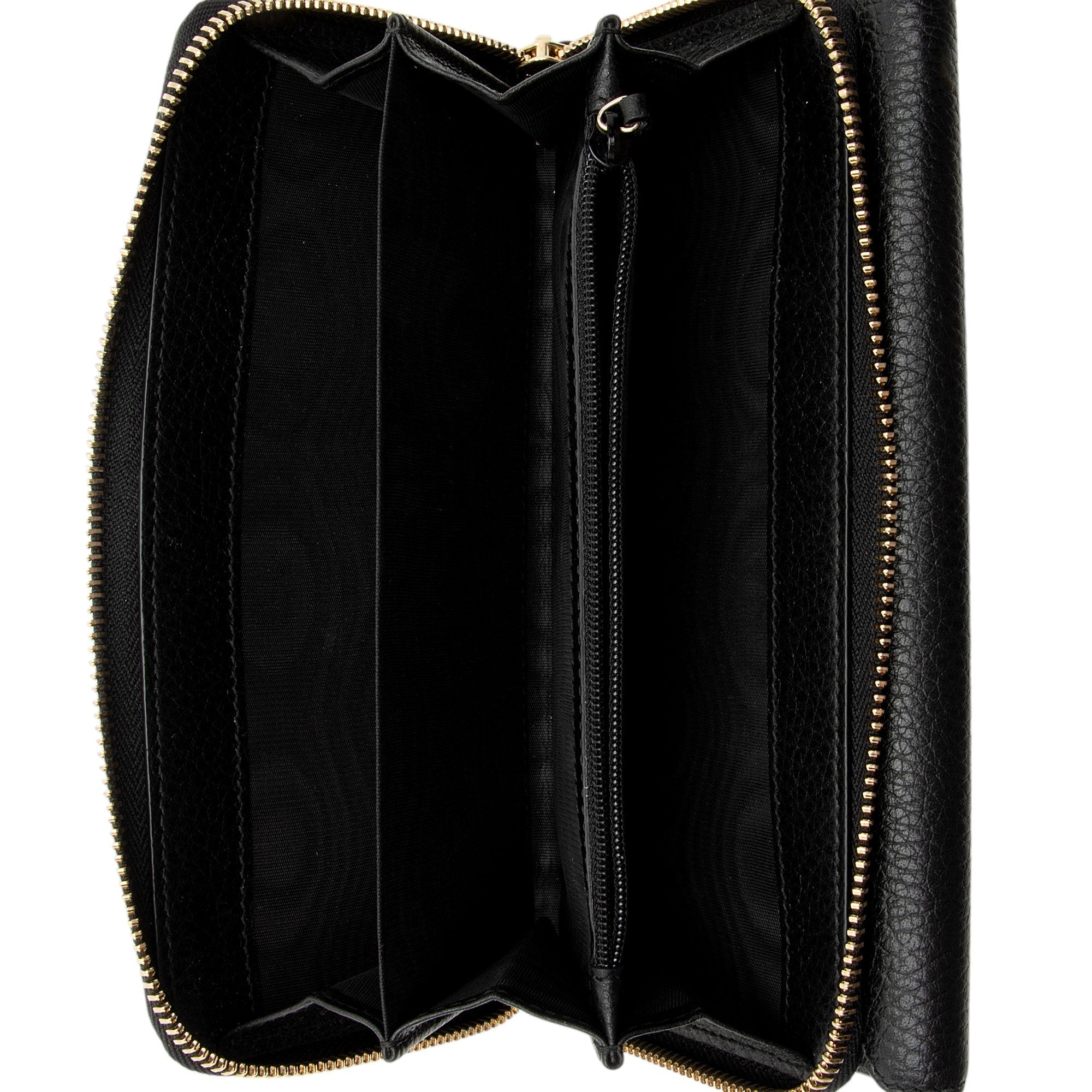 Gucci Leather Interlocking G Continental Wallet (SHF-6vJqS2)