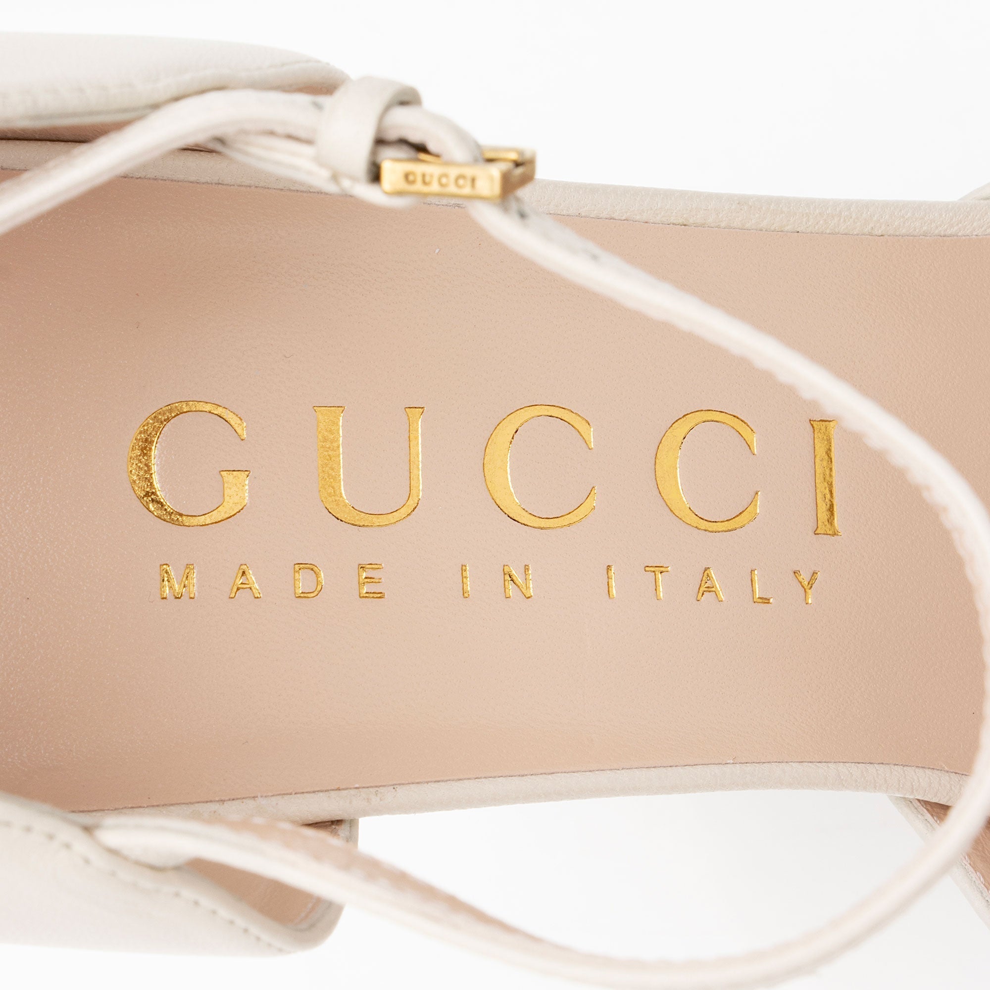 Gucci Leather Interlocking G Platform Pumps - Size 9 / 39 (SHF-KgfIqW)