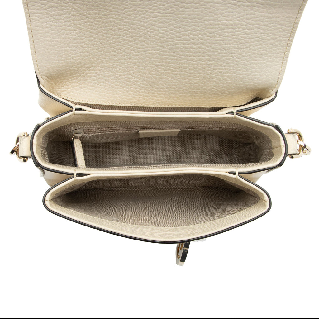 Gucci Leather Interlocking G Small Crossbody (SHF-whyp8a)