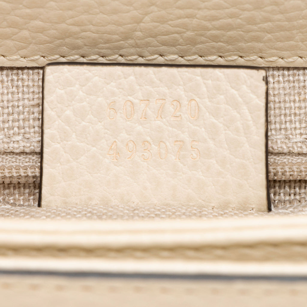 Gucci Leather Interlocking G Small Crossbody