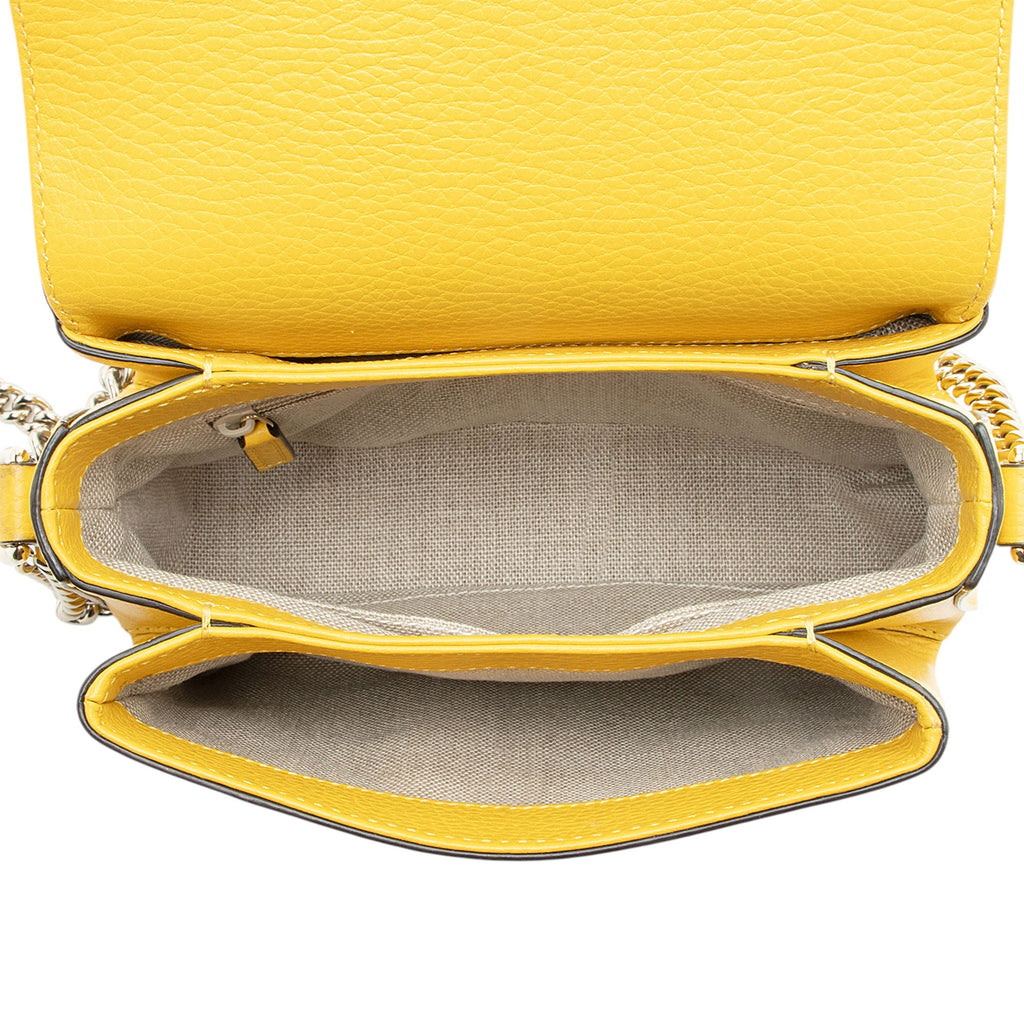 Gucci Leather Interlocking G Small Crossbody