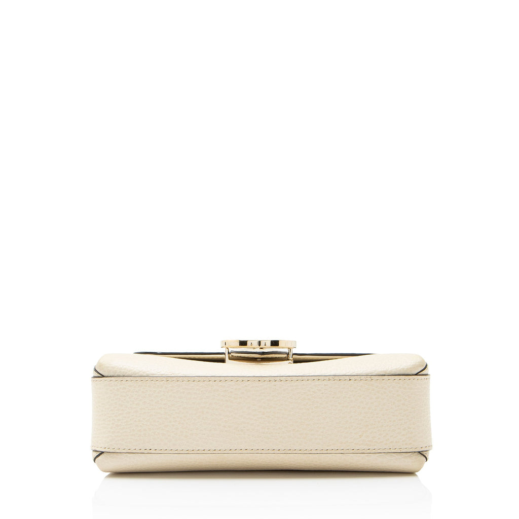 Gucci Leather Interlocking G Small Crossbody
