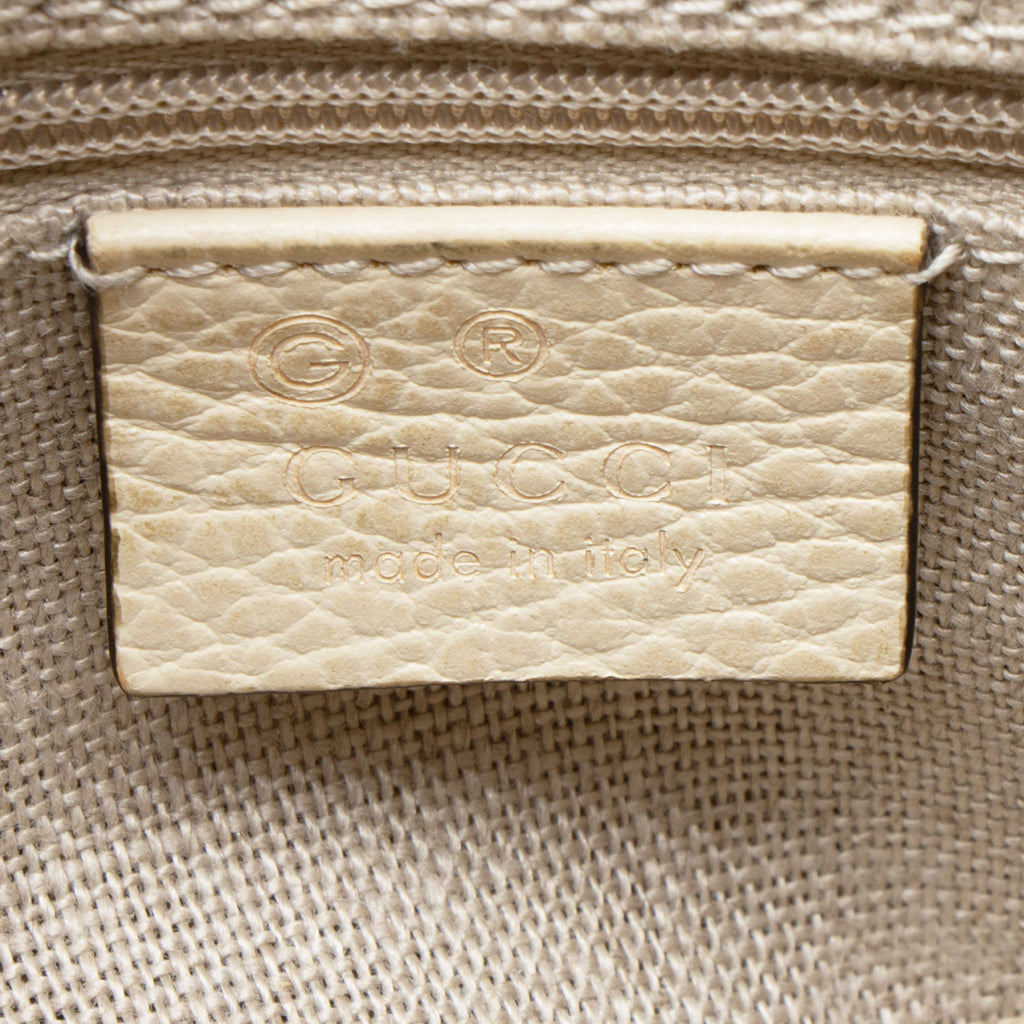Gucci Leather Interlocking G Small Crossbody