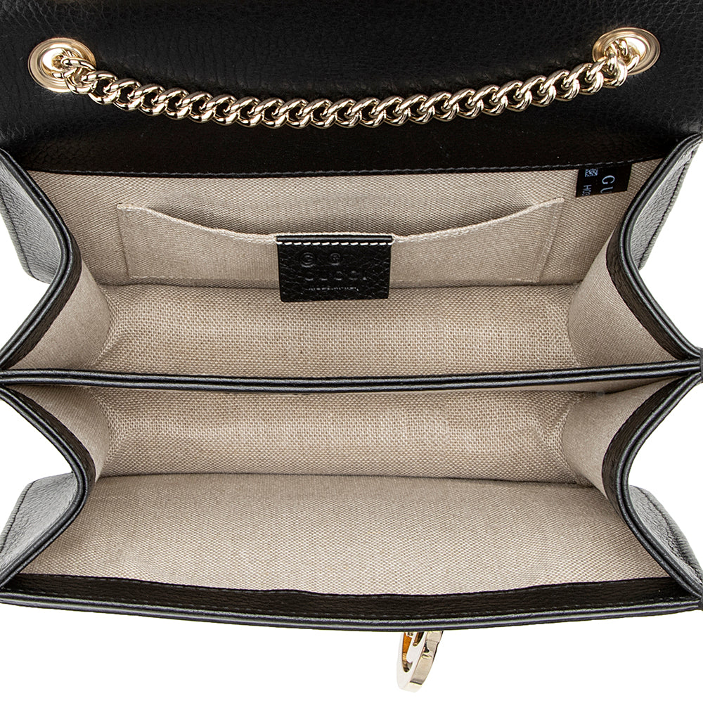 Gucci Leather Interlocking G Small Shoulder Bag (SHF-19827)
