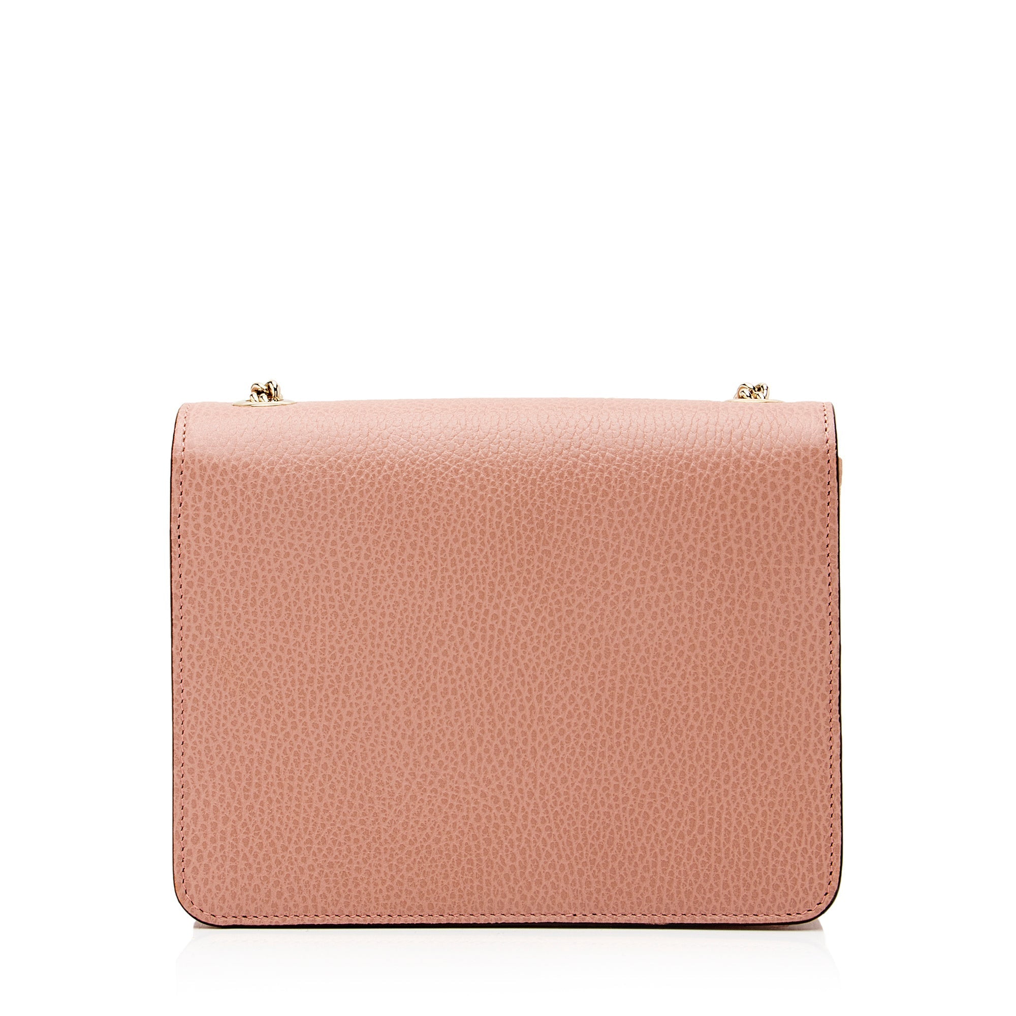 Gucci Leather Interlocking G Small Shoulder Bag (SHF-23405)