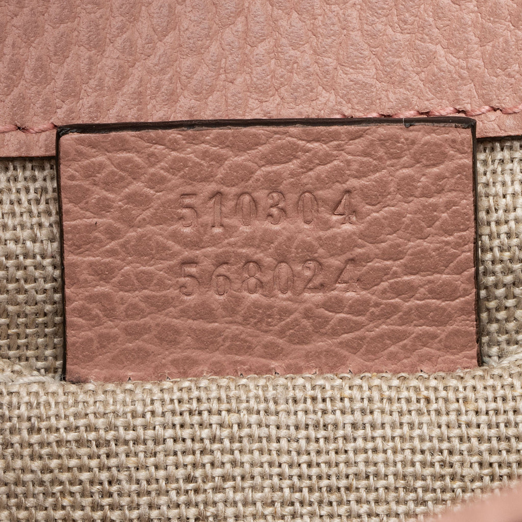 Gucci Leather Interlocking G Small Shoulder Bag (SHF-6sbkNl)