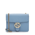 Gucci Leather Interlocking G Small Shoulder Bag (SHF-PdpWhK)