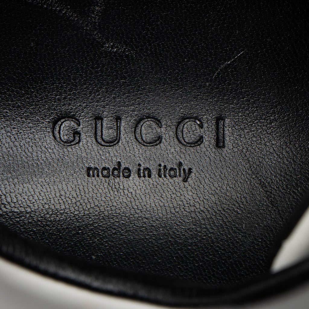 Gucci Leather Interlocking G Sneakers - Size 5.5 / 35.5