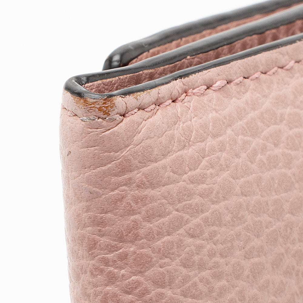Gucci Leather Interlocking Gucci Long Wallet - FINAL SALE (SHF-18625)
