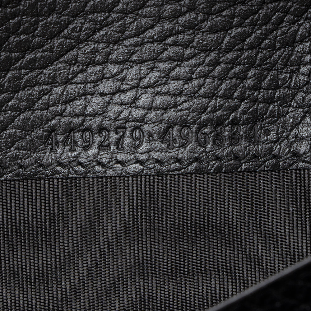 Gucci Leather Interlocking Gucci Long Wallet (SHF-20715)