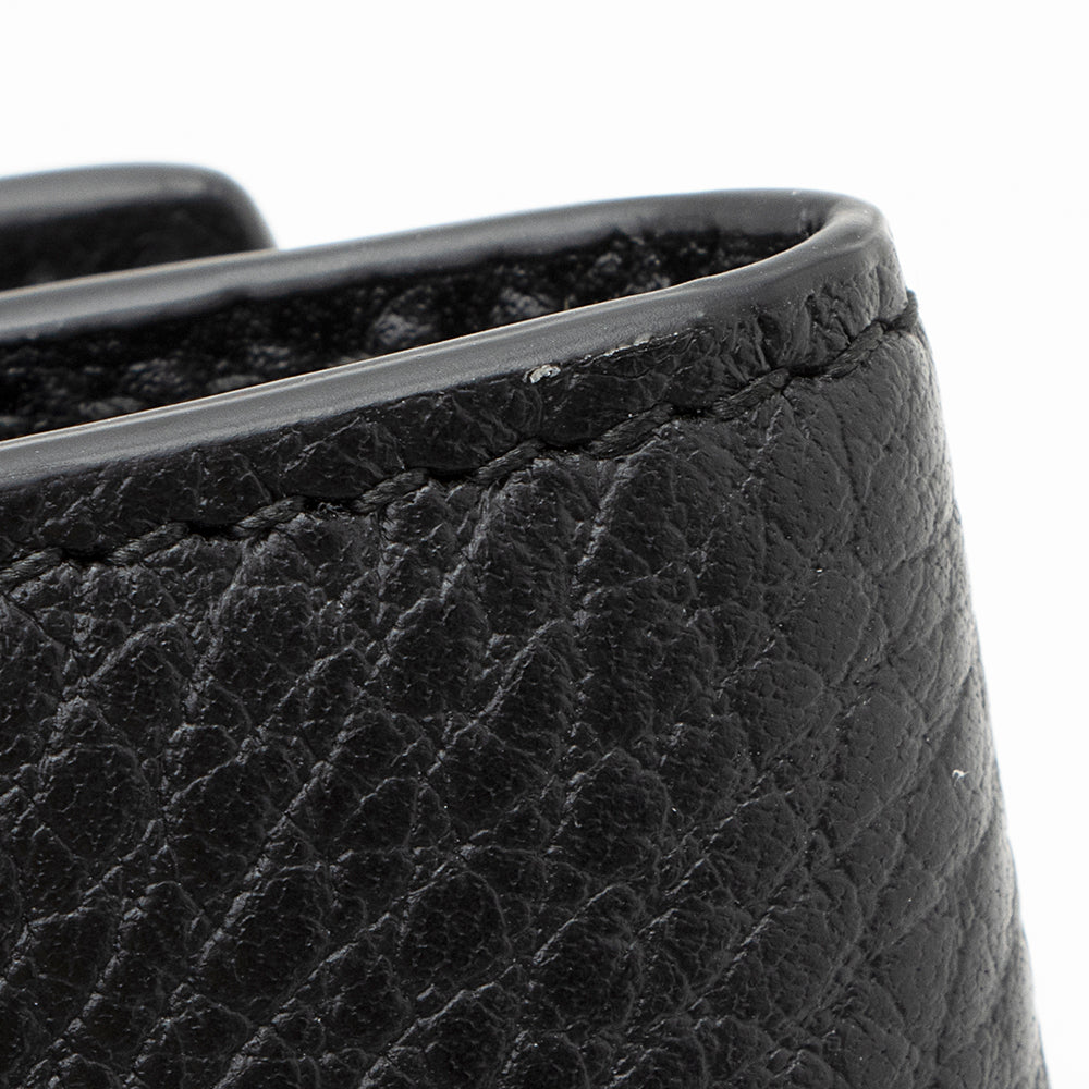 Gucci Leather Interlocking Gucci Long Wallet (SHF-20715)