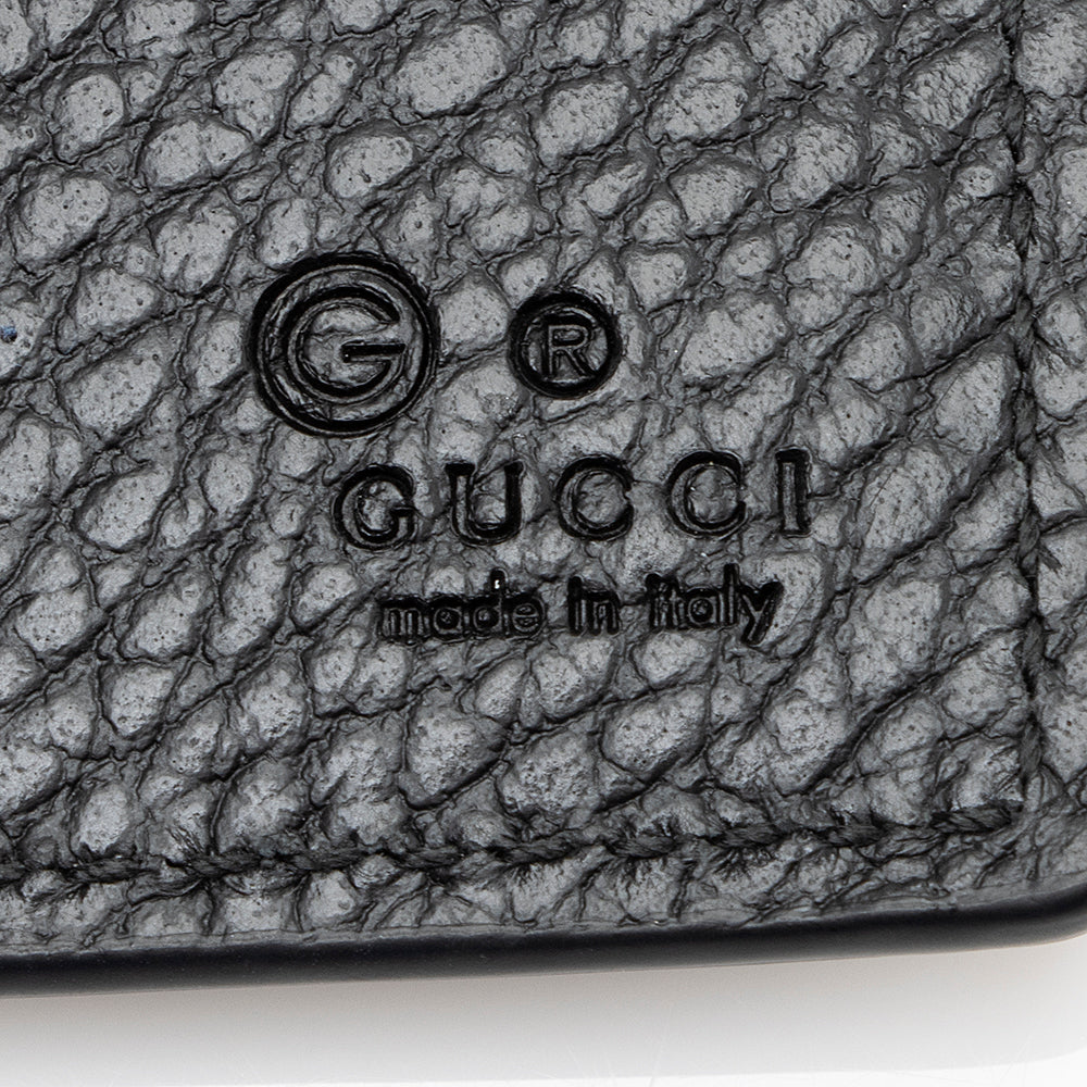 Gucci Leather Interlocking Gucci Long Wallet (SHF-20715)