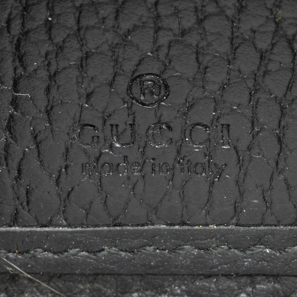 Gucci Leather Interlocking G Betty Zip Around Wallet (SHF-23831)