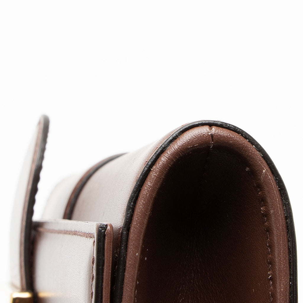 Gucci Leather Lady Buckle Clutch