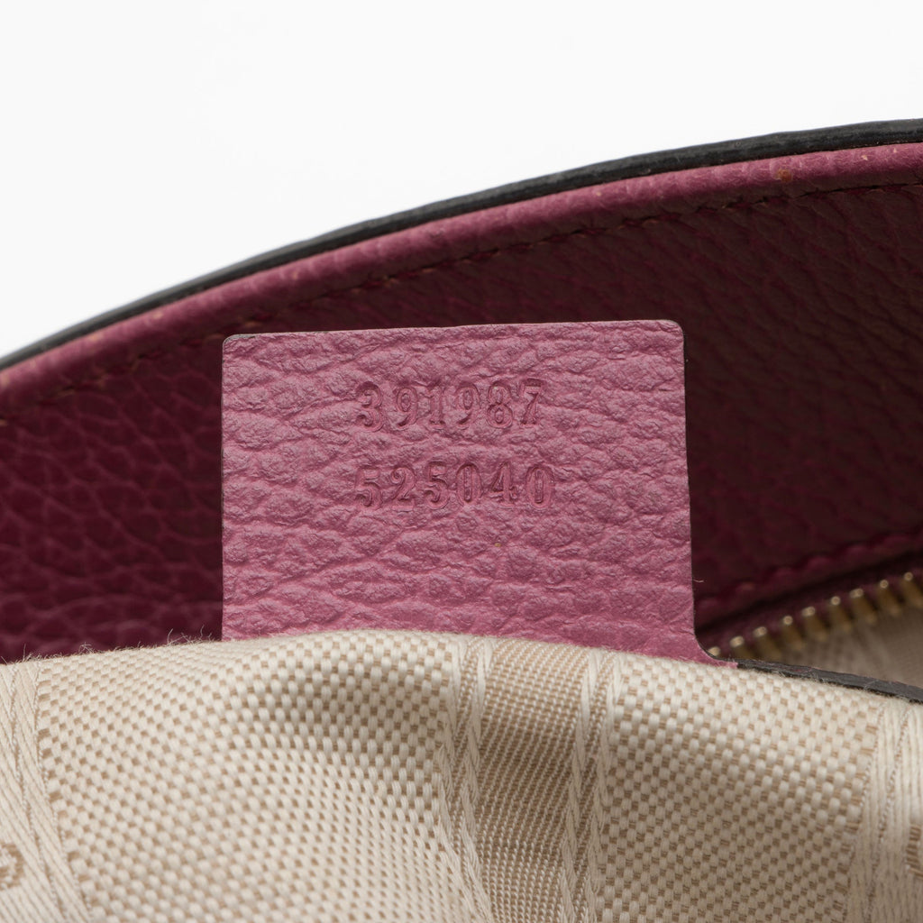 Gucci Leather Lady Dollar Satchel