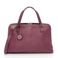 Gucci Leather Lady Dollar Satchel