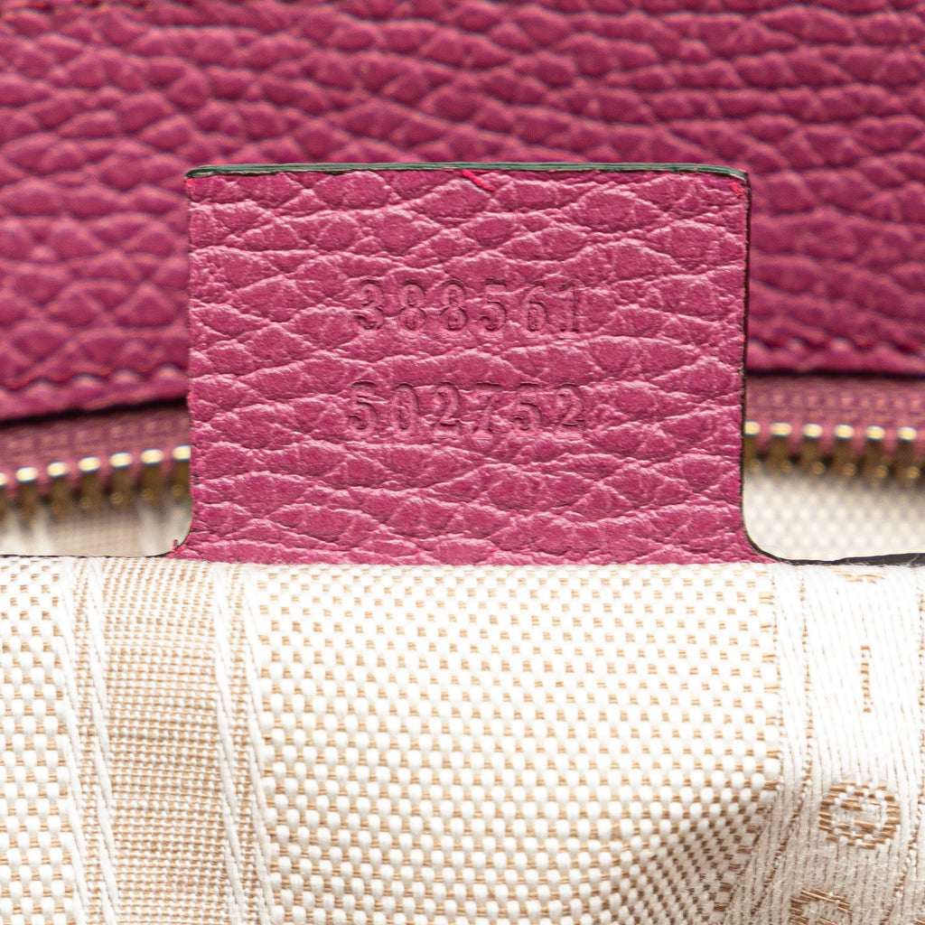 Gucci Leather Lady Dollar Tote (SHG-fF2zug)