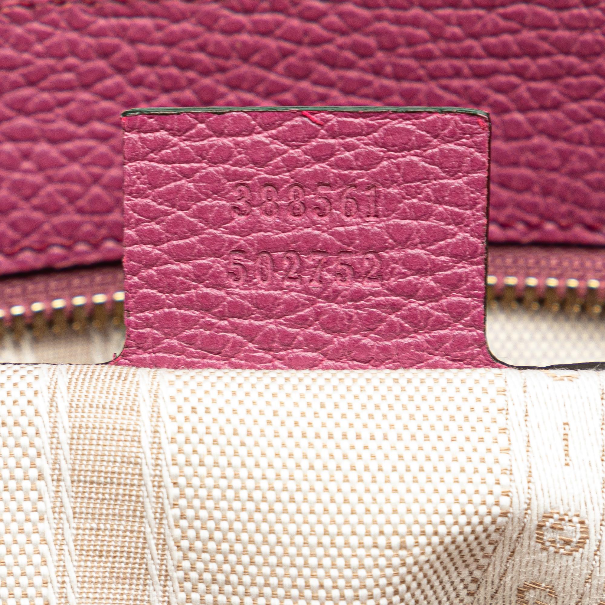 Gucci Leather Lady Dollar Tote (SHG-fF2zug)