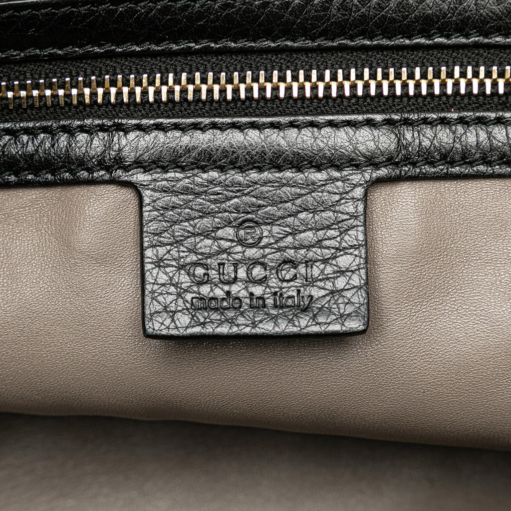 Gucci Leather Lady Tassel Top Handle Bag (SHG-D4URO6)