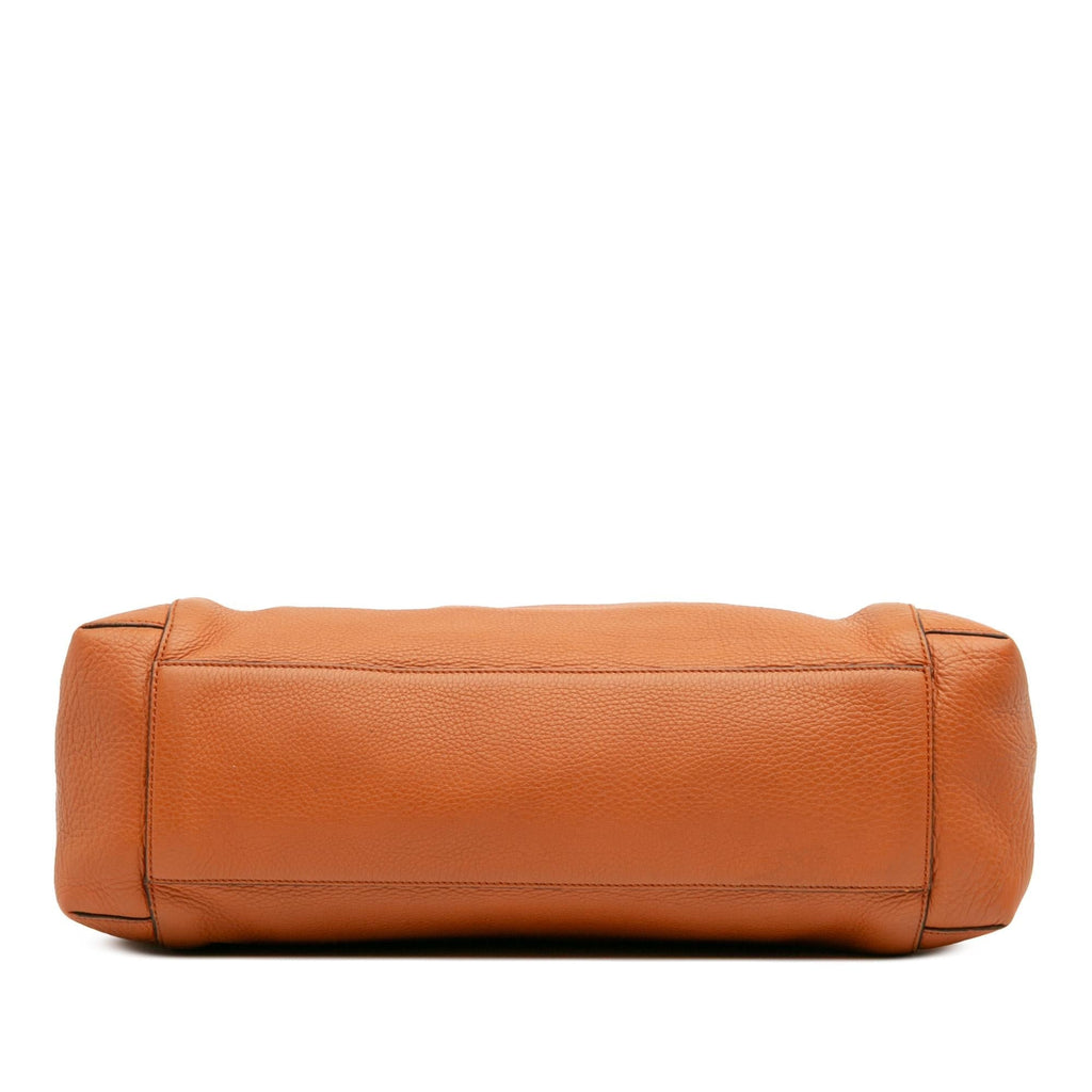 Gucci Leather Lady Tassel Top Handle Bag