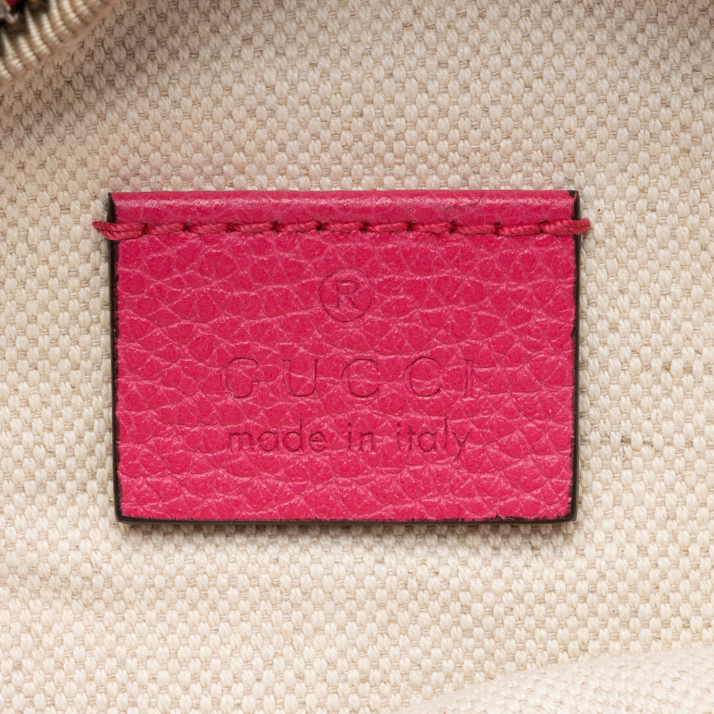 Gucci Leather Logo Belt Bag (SHF-tb0kKj)