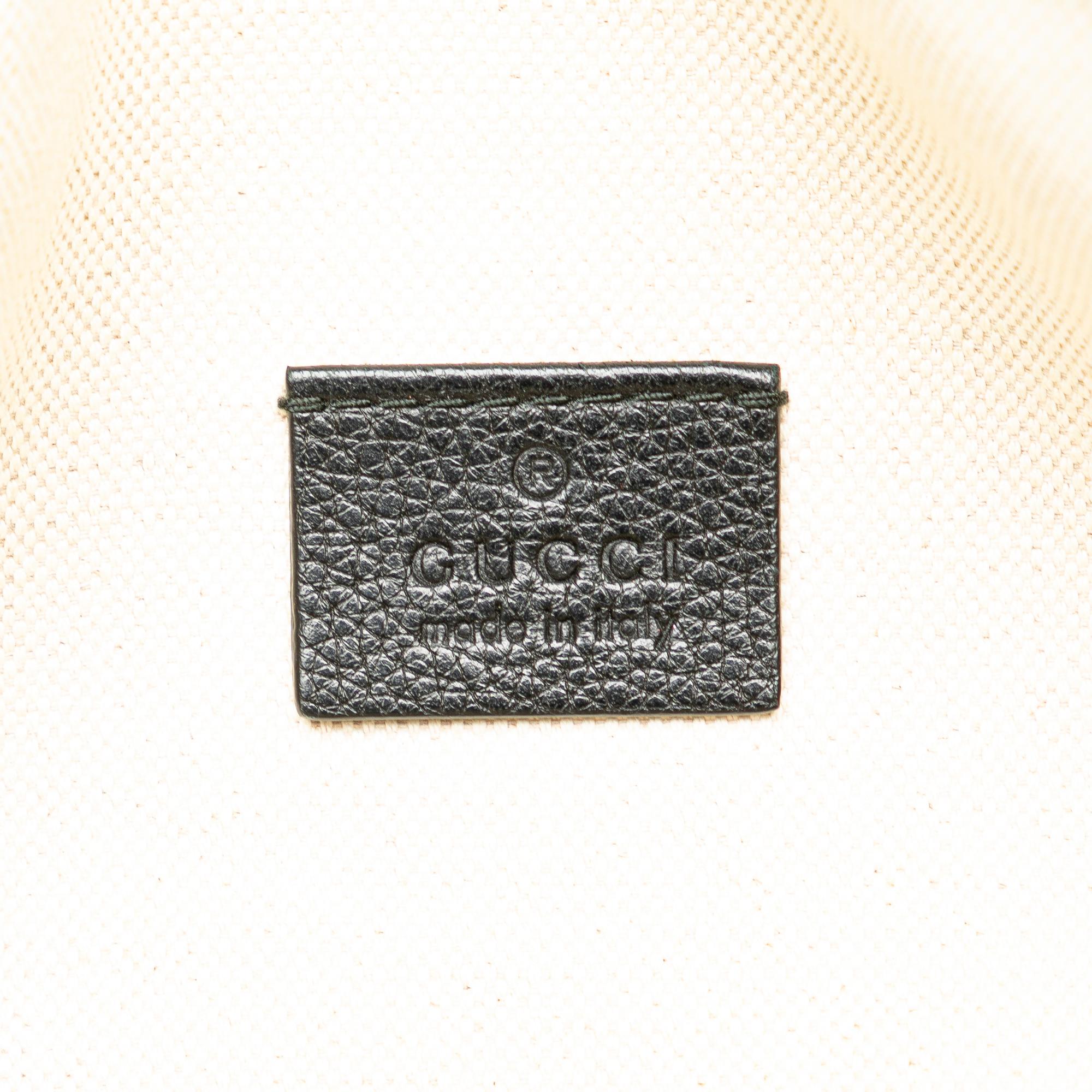 Gucci Leather Logo Belt Bag (SHG-kNsWmz)