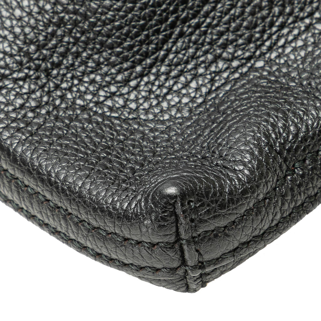 Gucci Leather Logo Clutch Bag