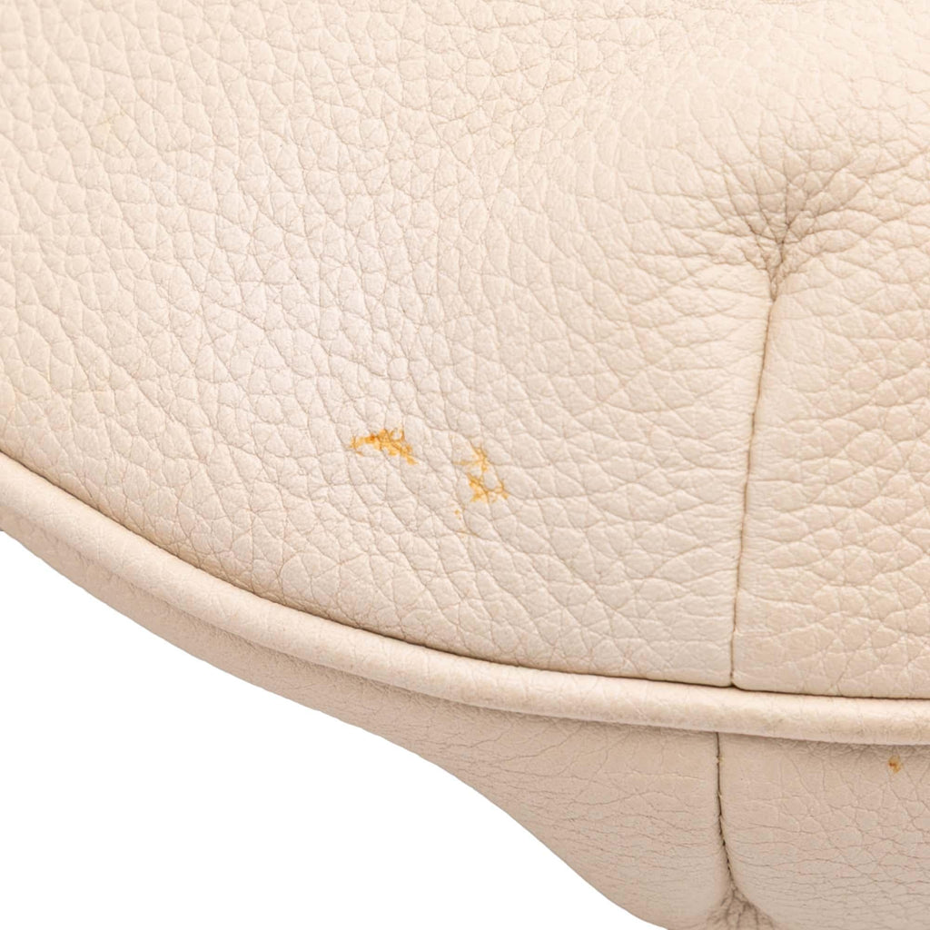 Gucci Leather Logo Half Moon Crossbody