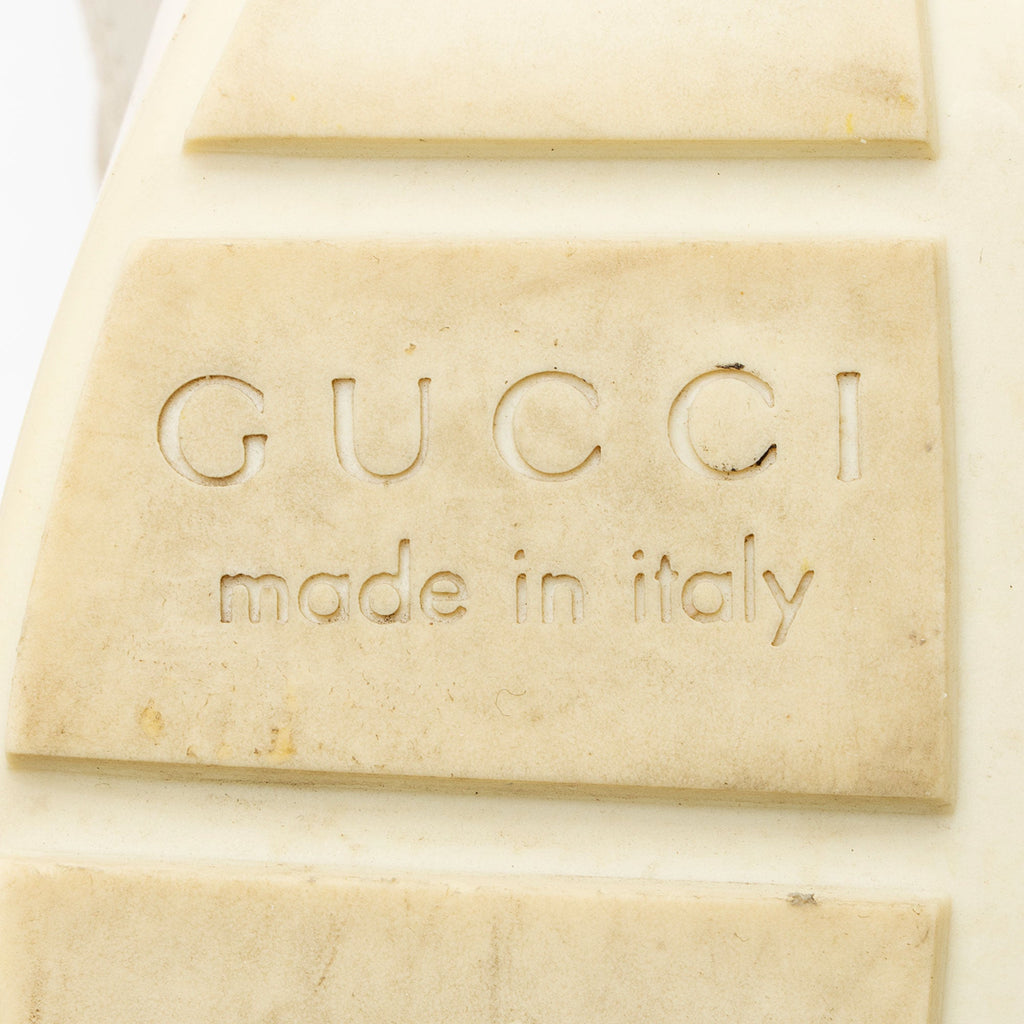 Gucci Leather Logo Rhyton Sneakers - Size 6.5 / 36.5
